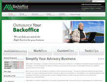Tablet Screenshot of allbackoffice.com
